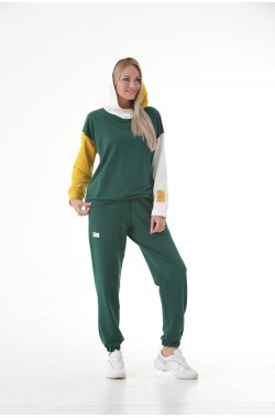 Спортивный костюм Danaida 2052 зеленый