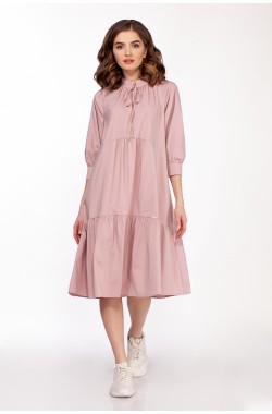 Платье Olegran 3736 розовый